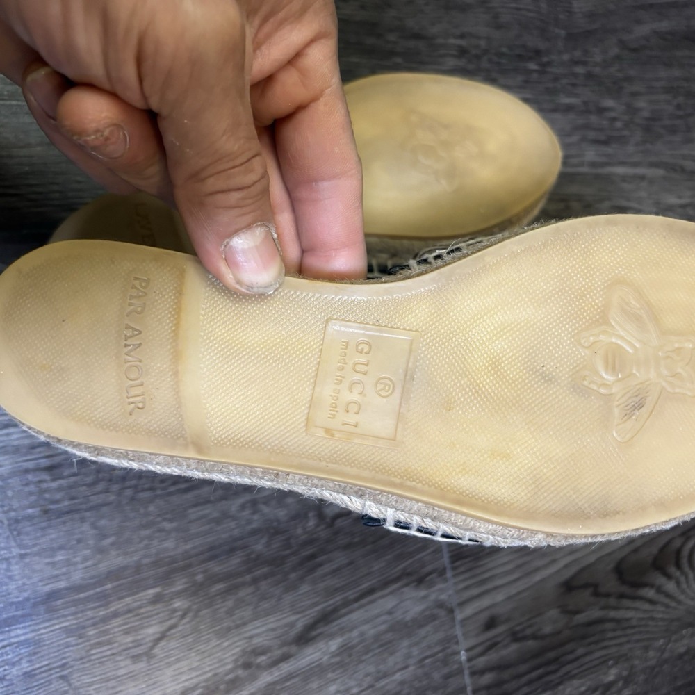 Gucci GG Canvas Espadrilles EU 37 1/2 - Picture 12 of 15